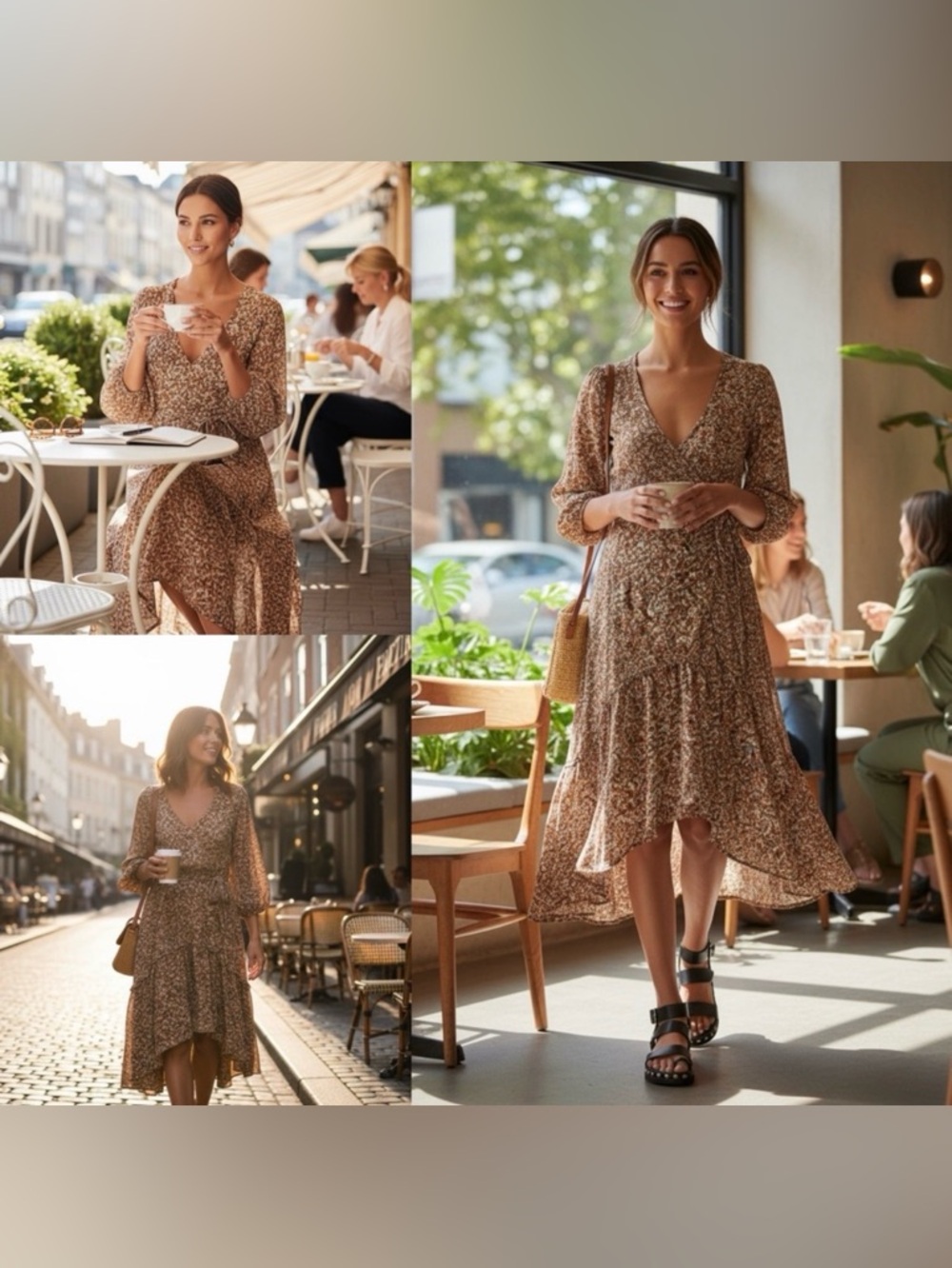 Faithfull The Brand Dress Matilda Floral Peasant Australia Size US 6 NWT $189